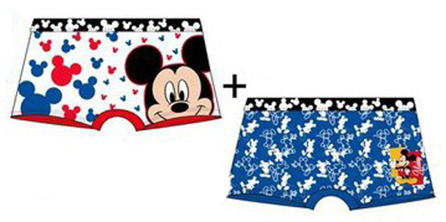 Disney Mickey gyerek boxeralsó 2 darab/csomag 6/8 év