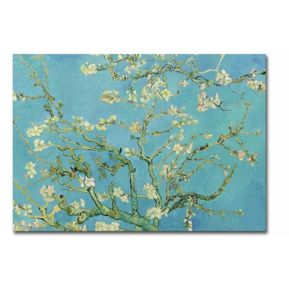 Fali vászon kép Vincent Van Gogh Almond Blossom másolat, 100 x 70 cm