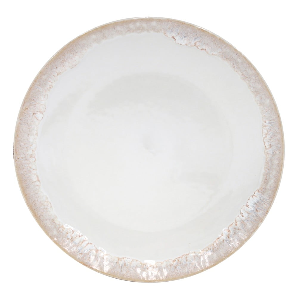 Fehér agyagkerámia tányér ø 27 cm Taormina – Casafina
