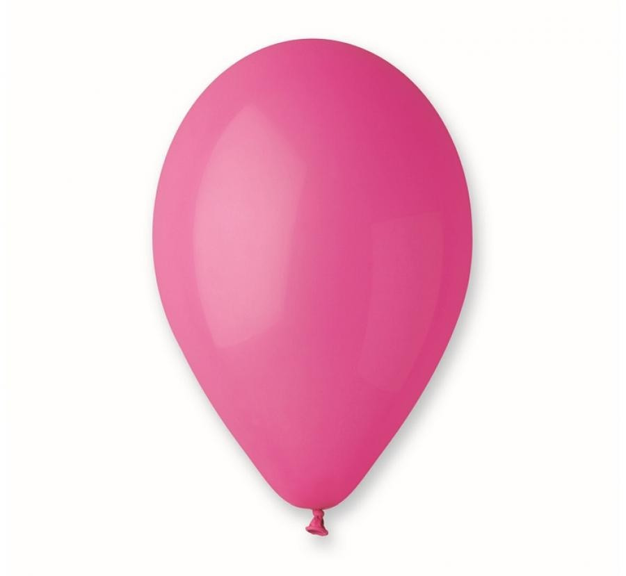 Rózsaszín Dark Pink léggömb, lufi 10 db-os 10 inch (26 cm)