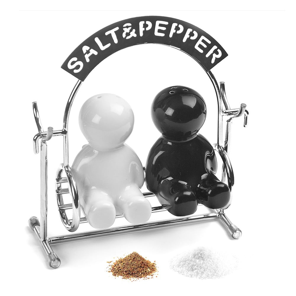 Só- és borsszóró állvánnyal Salt & Pepper – Balvi