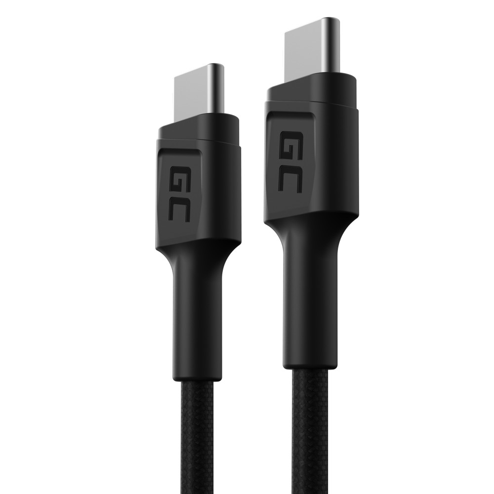 USB kábel GC PowerStream USB-C - USB-C 30cm, gyors töltés Power Delivery (60W), Ultra Charge, QC 3.0 KABGC31