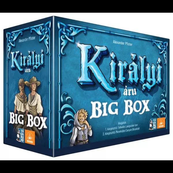 Királyi áru kártyajáték - Big Box - új kiadás