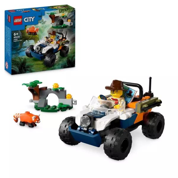 LEGO® CITY: Dzsungelkutató ATV - Vörös macskamedve akció 60424