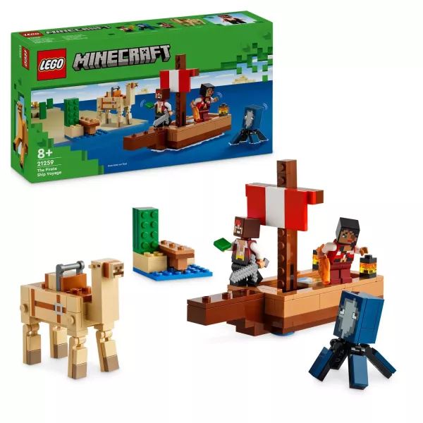 LEGO® MINECRAFT®: A kalózhajós utazás 21259