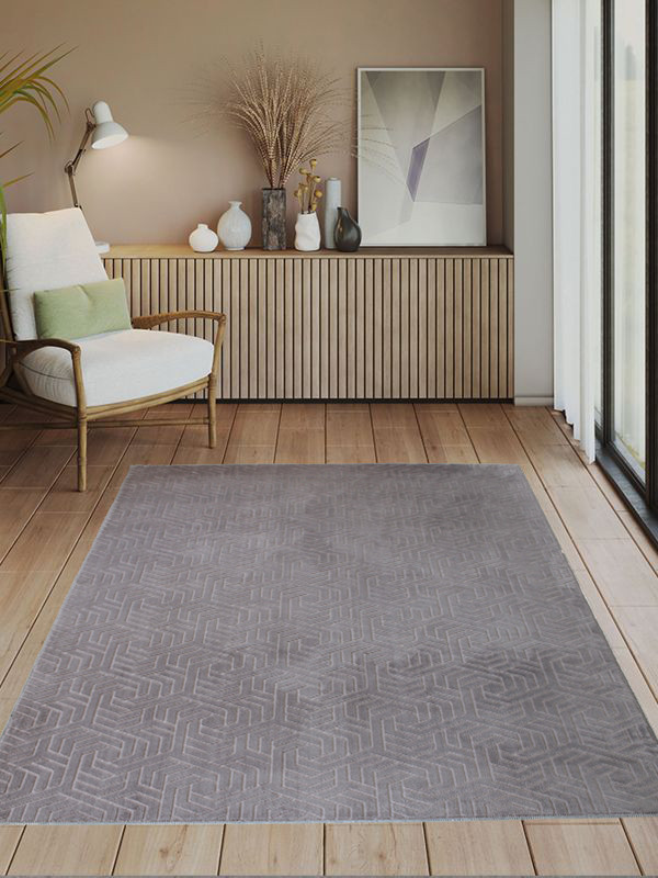 Armoni Plüss (Light grey) szőnyeg 60x220cm Világos szürke