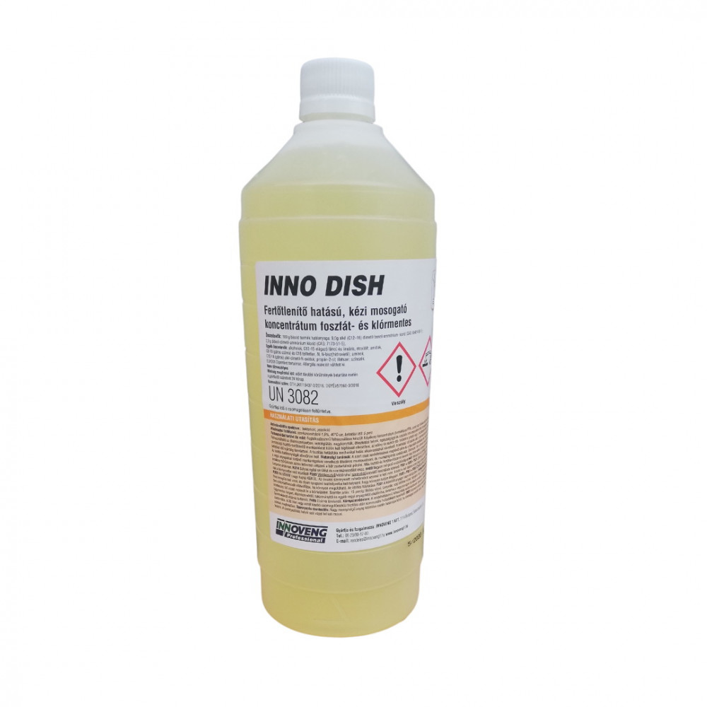 Inno-Dish fertőtlenítő hatású mosogatószer 1L