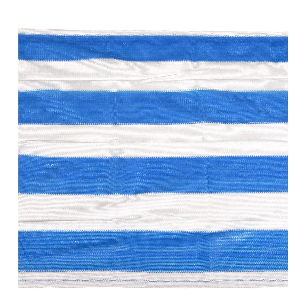 Fehér-kék műanyag belátásgátló erkélyre 500x180 cm – Garden Pleasure