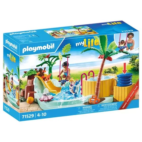 Playmobil: Gyermekmedence pezsgőfürdővel 71529