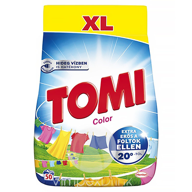 Tomi Mosópor Color  3kg 50 Mosásos