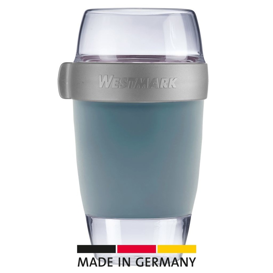 Westmark háromrészes ételtároló, 1150 ml, kék