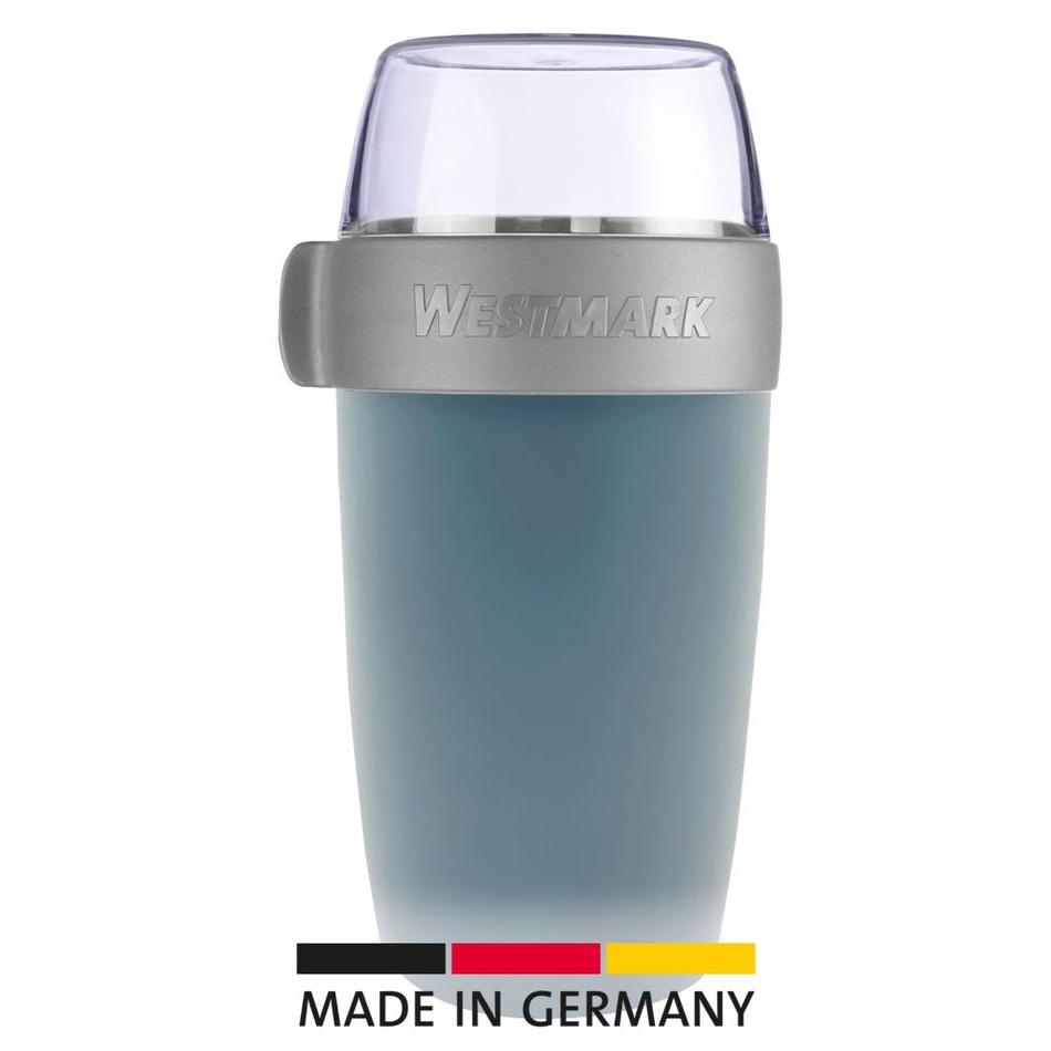 Westmark kétrészes uzsonnás doboz, 700 ml, kék