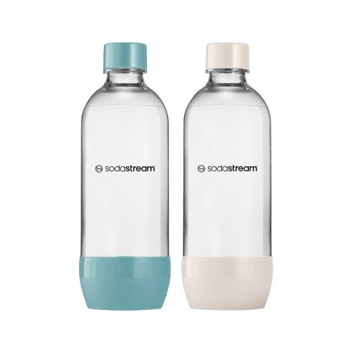Sodastream Jet Blue/Sand palack 2x 1 l, mosogatógépben mosható