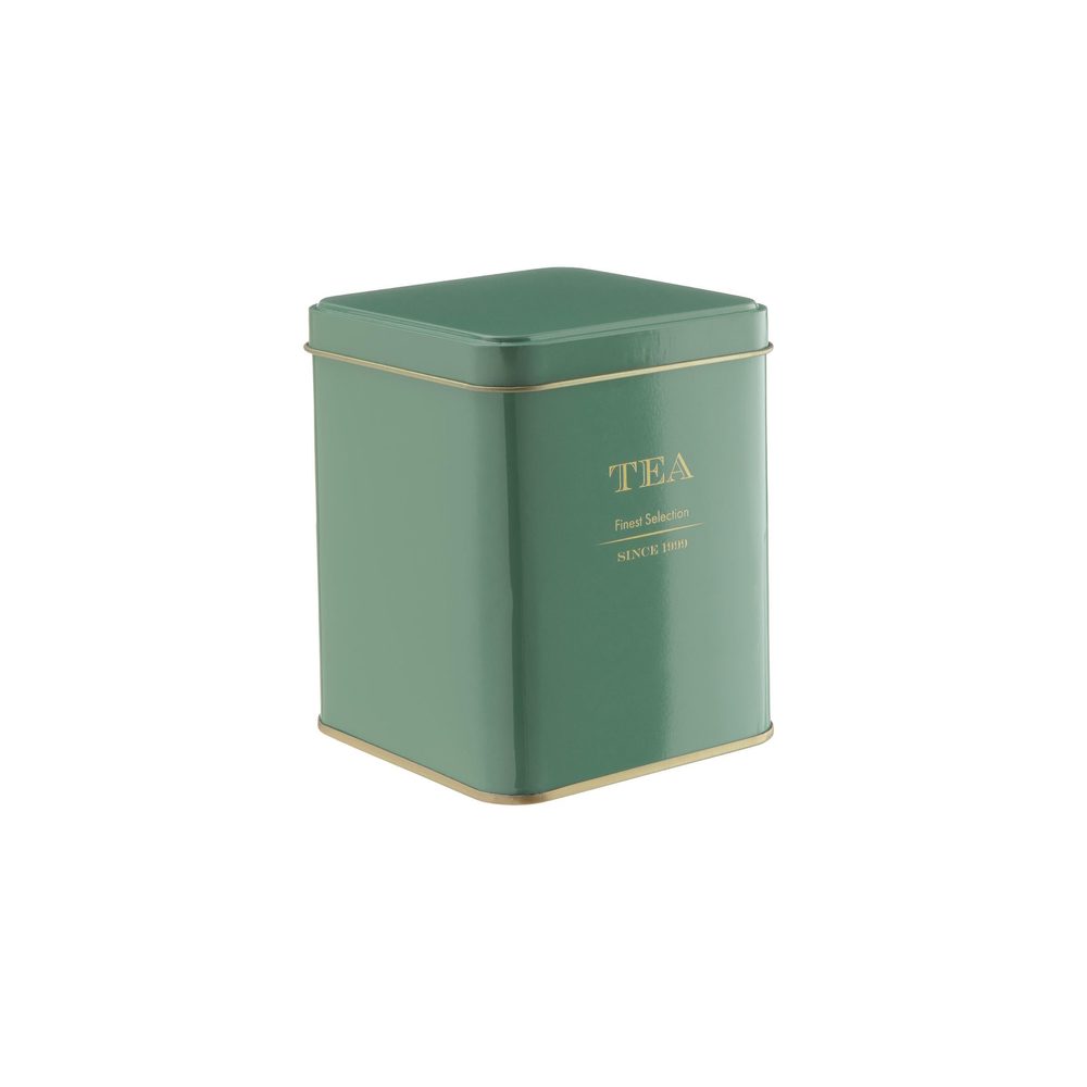TIN TIN fém teás doboz, zöld 790 ml