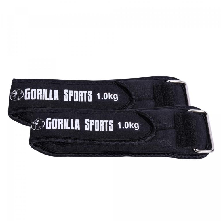 Gorilla Sports Bokasúly 2 x 1 kg fekete