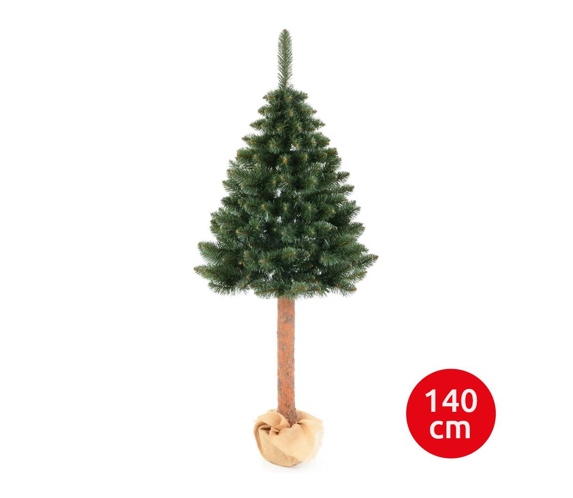  Karácsonyfa WOOD TRUNK 140 cm fenyő 