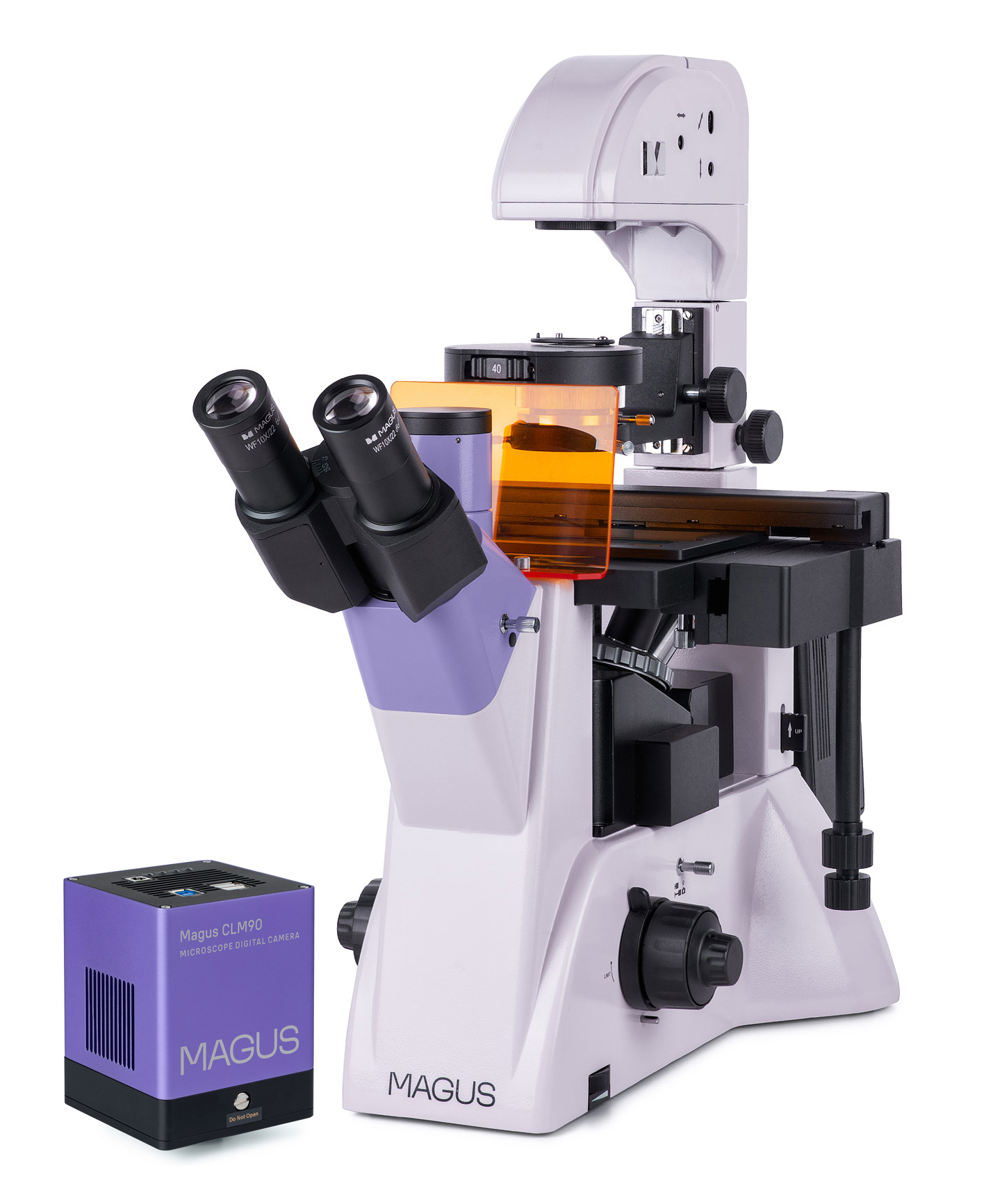 MAGUS Lum VD500 fluoreszcens fordított digitális mikroszkóp