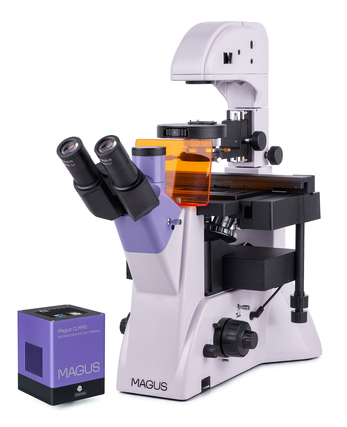 MAGUS Lum VD500L fluoreszcens fordított digitális mikroszkóp