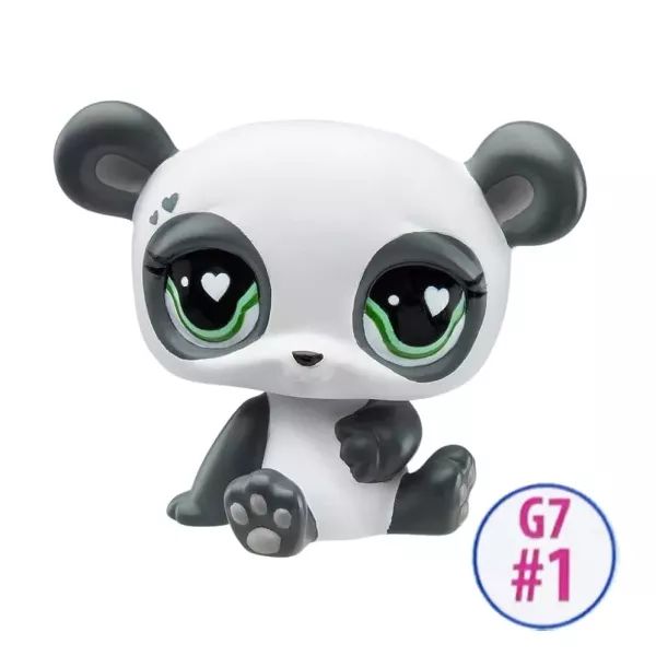 Littlest Pet Shop: Játékfigura #1 - Fekete panda