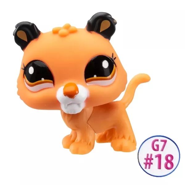 Littlest Pet Shop: Játékfigura #18 - Tigris