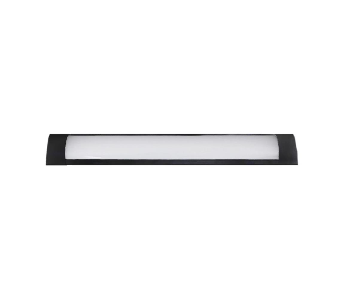  LED Pultmegvilágító QTEC LED/36W/230V 120 cm fekete 