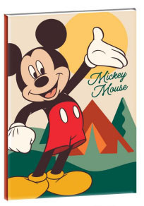 Disney Mickey Nature B/5 vonalas füzet 40 lapos