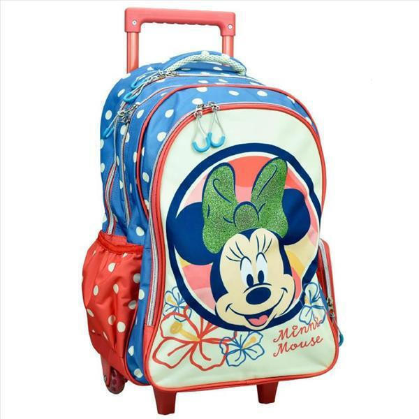 Disney Minnie Boho gurulós iskolatáska, táska 46 cm