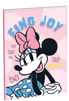 Disney Minnie Joy B/5 vonalas füzet 40 lapos