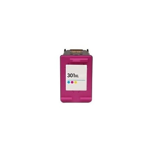 HP 301XL Color  (CH564EE) színes utángyártott tintapatron, csomagolása bontott, értékcsökkent, használatban nem volt