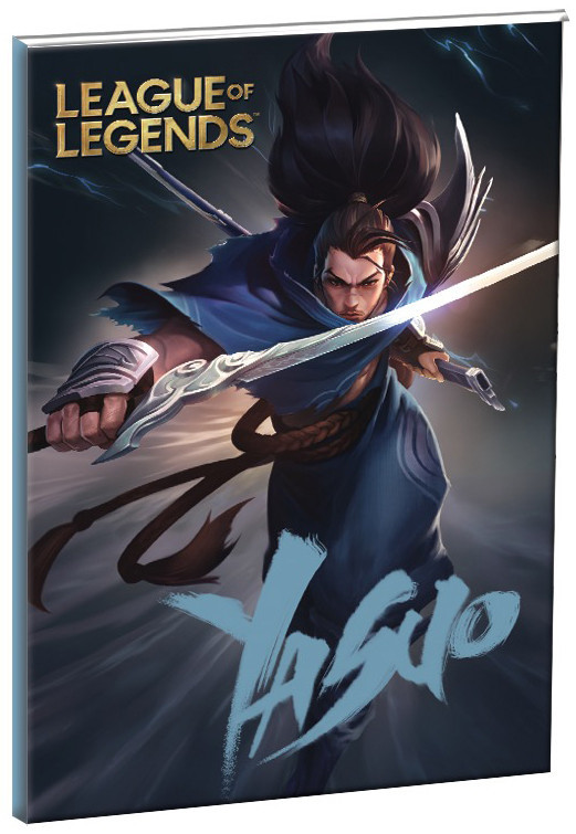 League of Legends Yasuo B/5 vonalas füzet 40 lapos