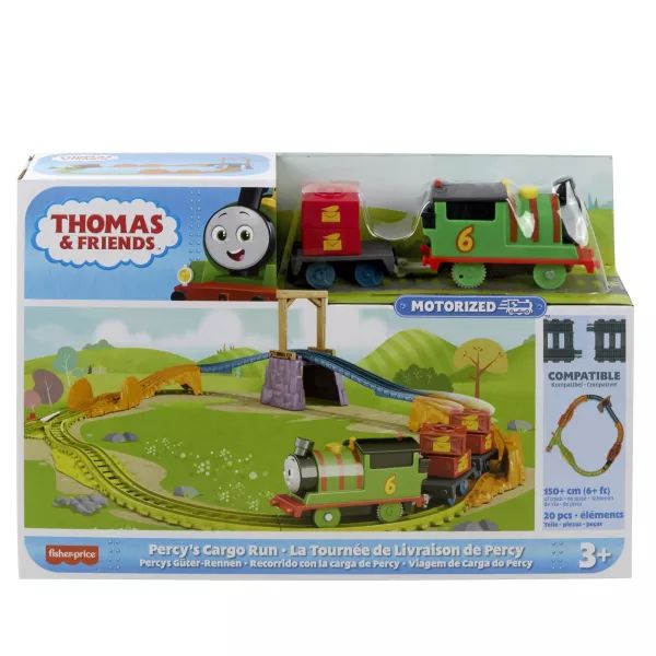 Thomas és barátai: Motorizált pályaszett - Percy teherszállító vonat