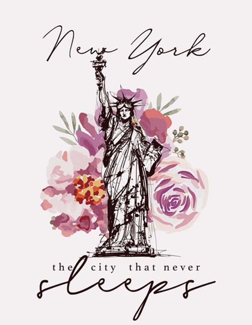 Utazás New Yorkba - vászonkép
