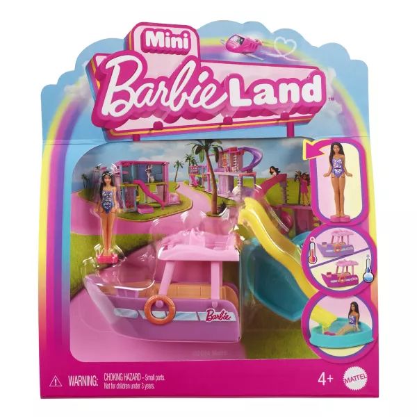 Barbie: Miniland jármű - Álom hajó
