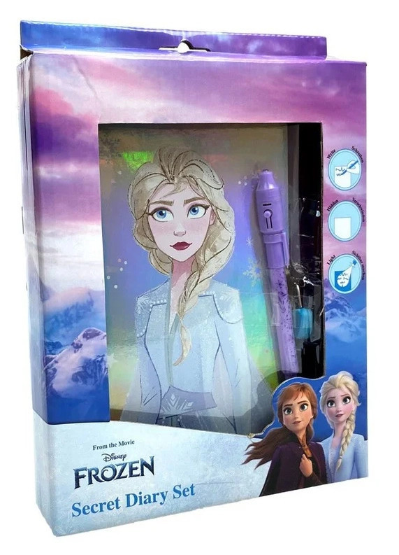 Disney Jégvarázs Elsa napló + mágikus toll szett