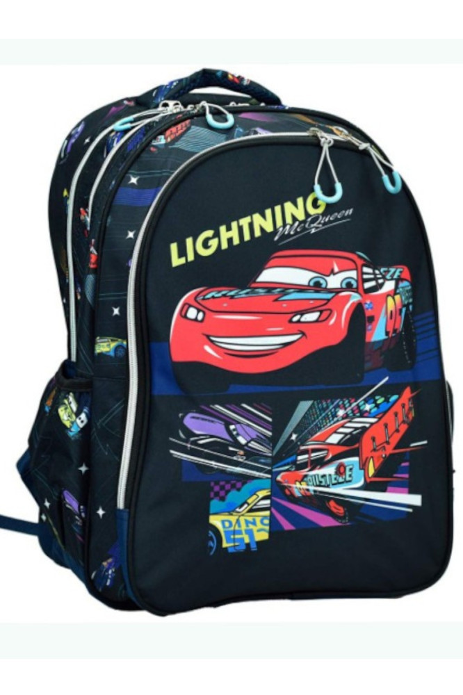 Disney Verdák Lightning gurulós iskolatáska, táska 46 cm
