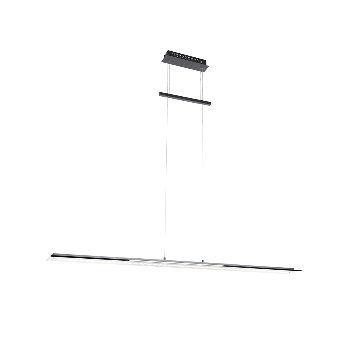 Moderne hanglamp zwart 145 cm dimbaar - Kahan