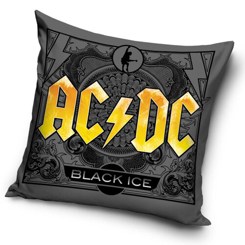 AC/DC Black Ice Tour párnahuzat, 40 x 40 cm