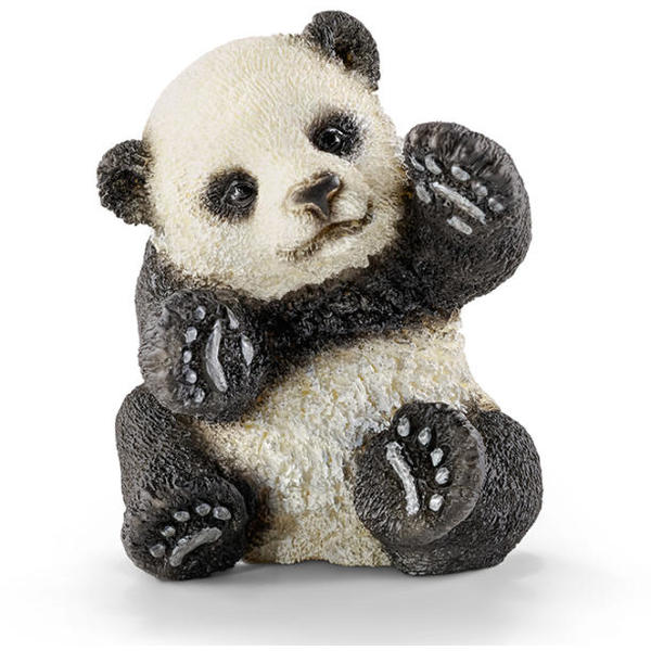 Schleich: Játszó pandakölyök figura 14734