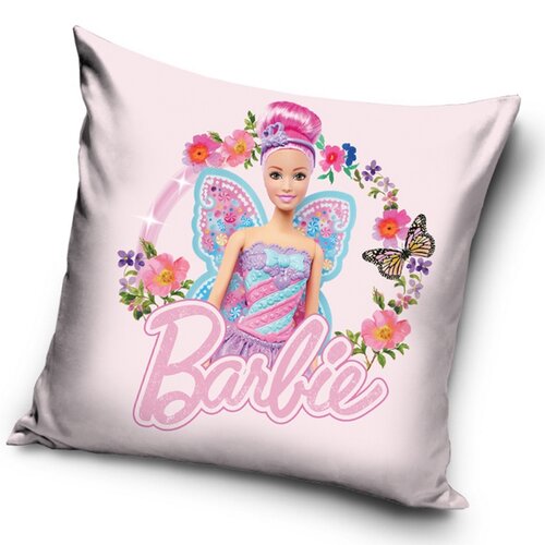 Barbie Pillangó hercegnő párnahuzat, 40 x 40 cm