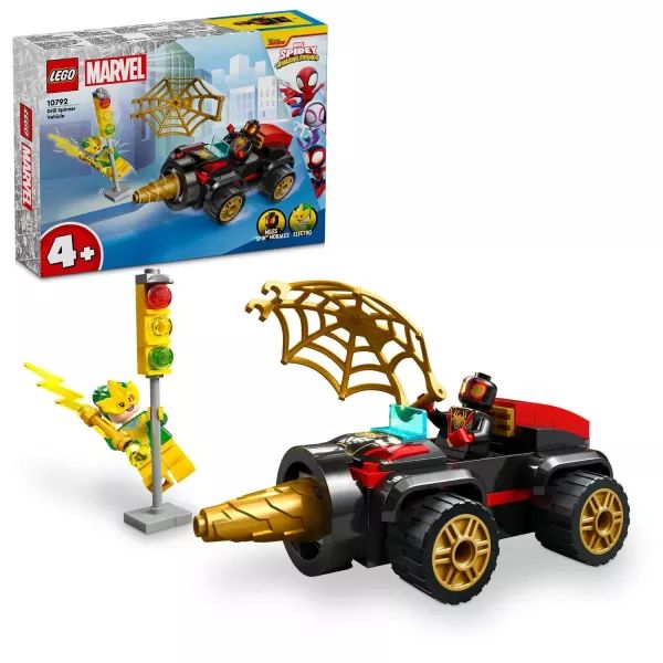 LEGO® Marvel Spidey Pókember fúrófejes autója szuperhősös kalandok 10792