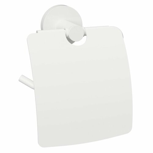 Sapho XR732W X-Round White WC-papír tartó fedővel,fehér 