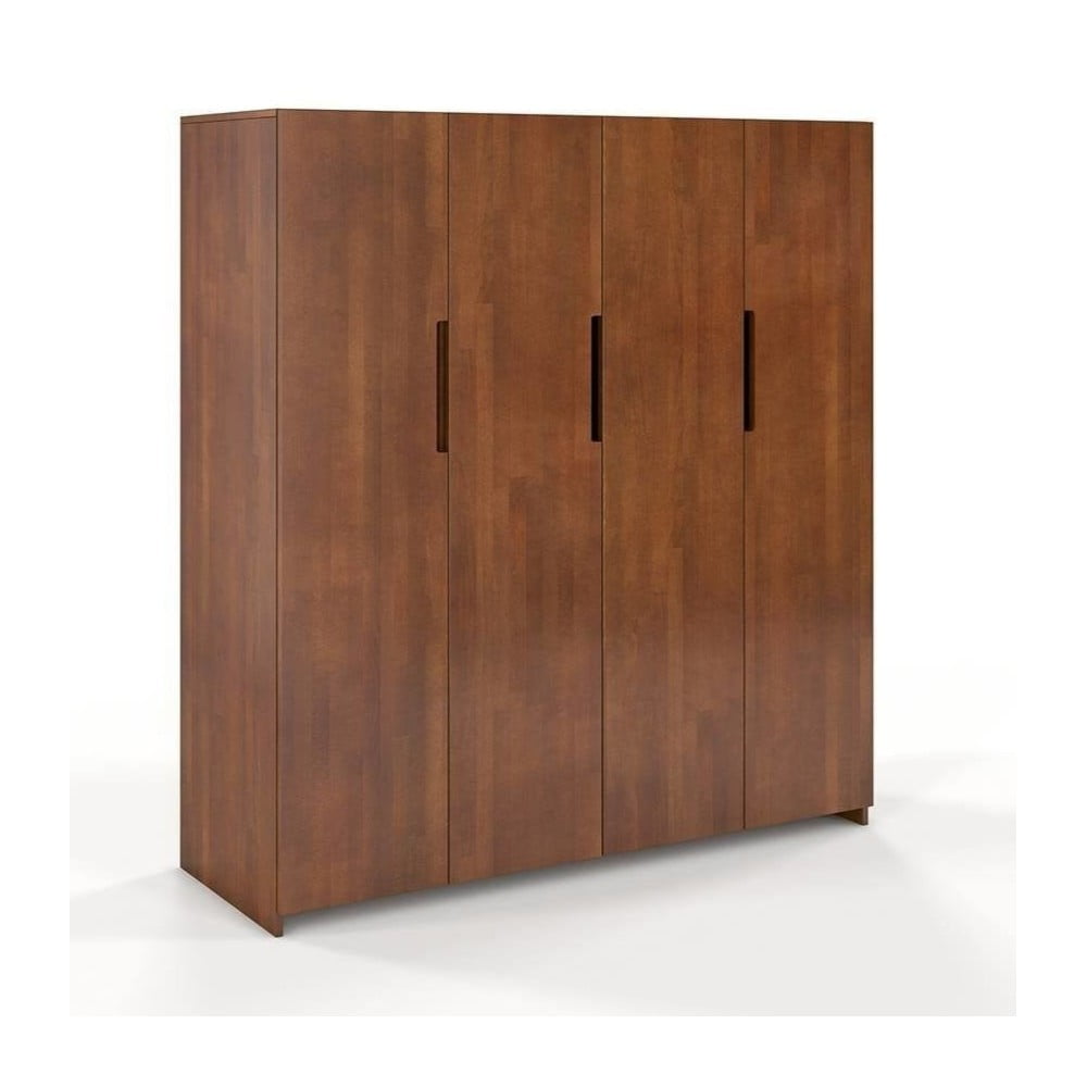 Bergman barna bükkfa ruhásszekrény, 170 x 180 cm - Skandica