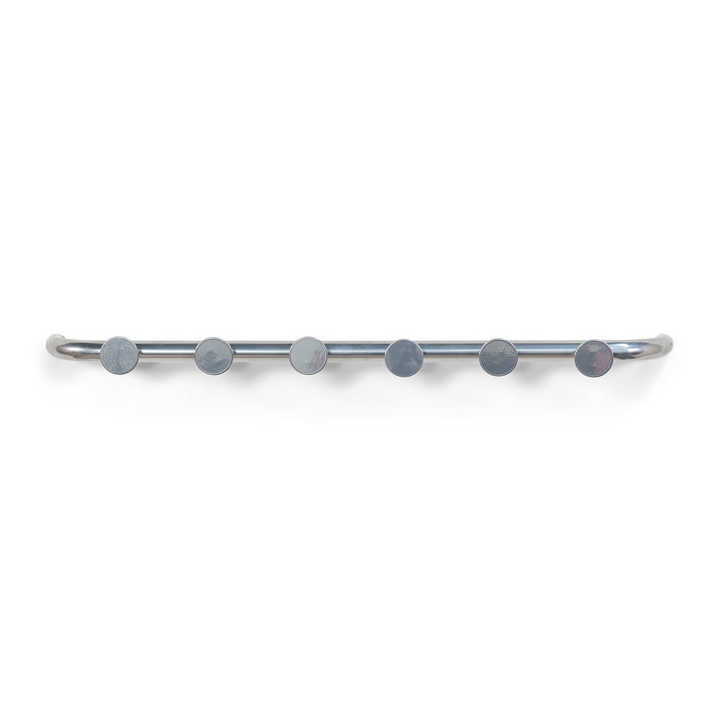 Ezüstszínű fém fali fogas Retro – Spinder Design