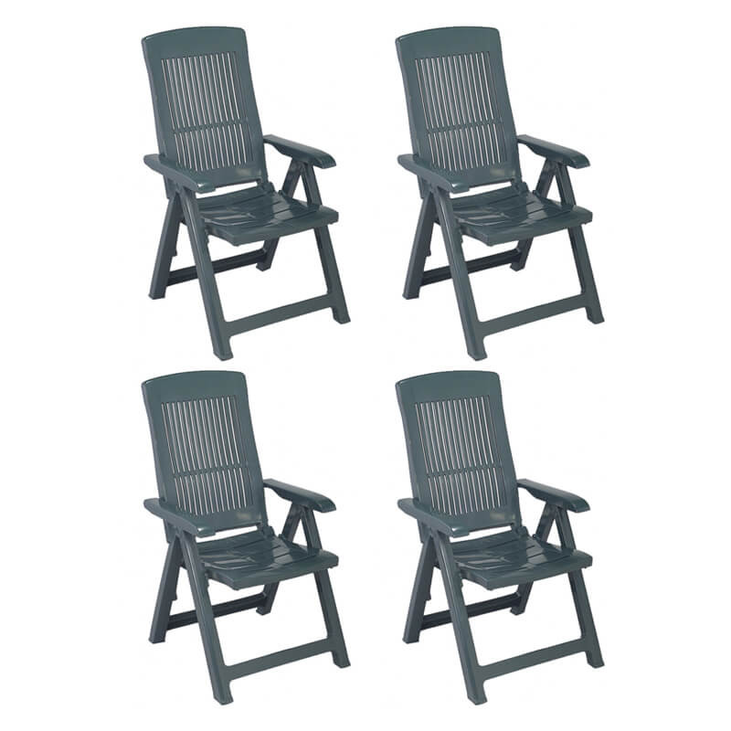 Zimuri Kerti szék Antracit - 4 DB