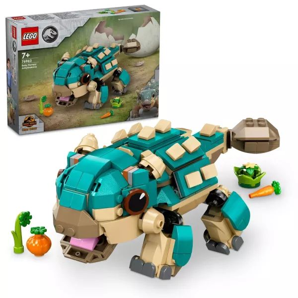 LEGO® Jurassic World: Bébi Bütyök - Ankylosaurus dinójátékmodell 76962