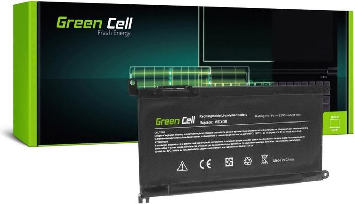Green Cell Laptop akkumulátor / akku WDX0R WDXOR Dell Inspiron 13 5368 5378 5379 14 5482 15 5565 5567 5568 5570 5578 5579 7560 7570 17 5770