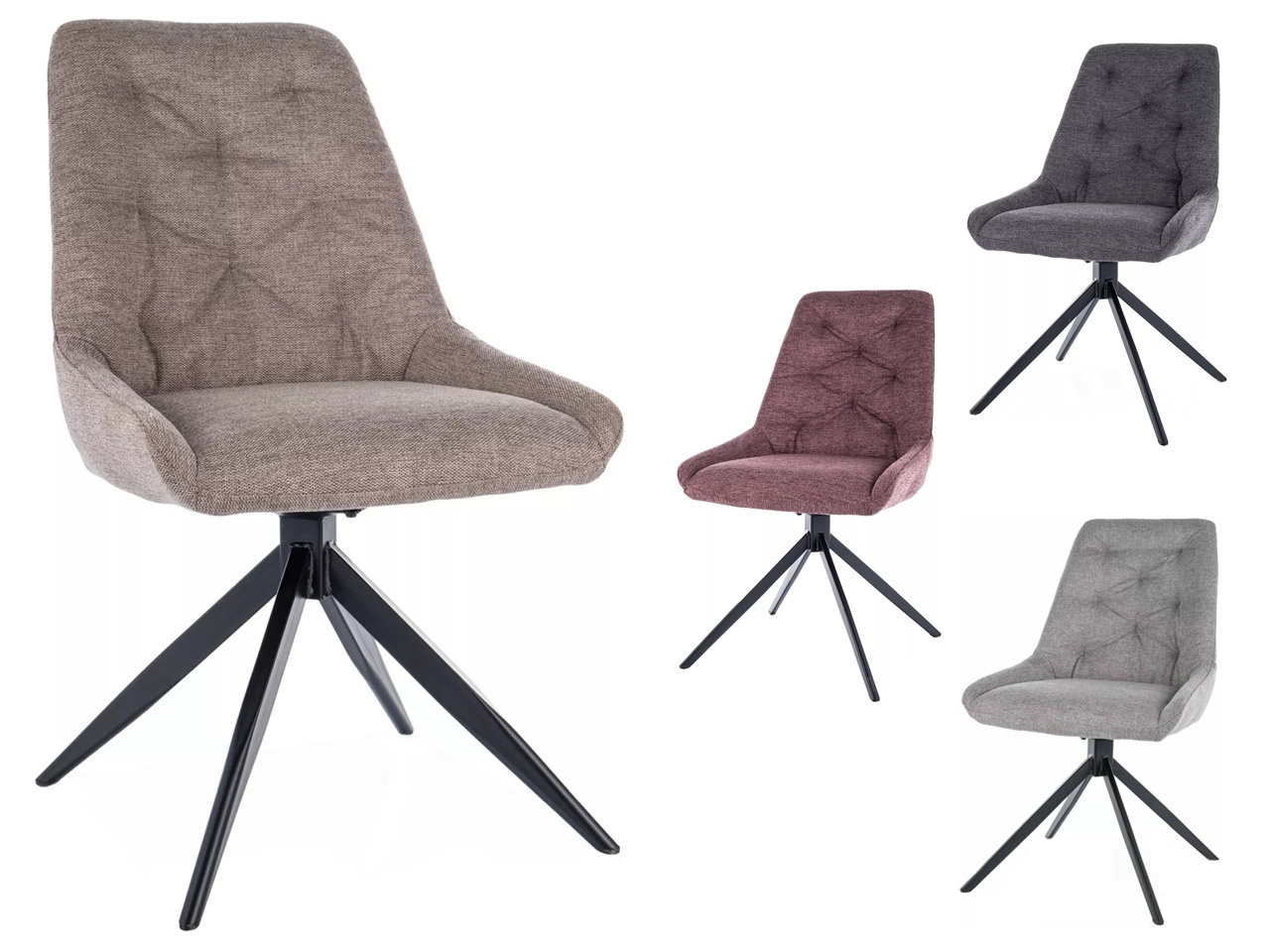SIG-Asti Brego modern fémvázas szék