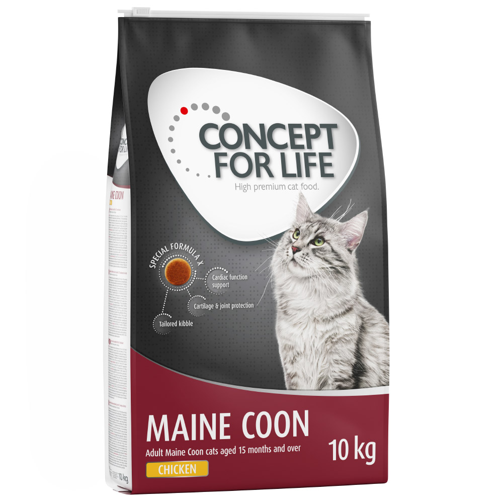 10kg Concept for Life Maine Coon Adult száraz macskatáp