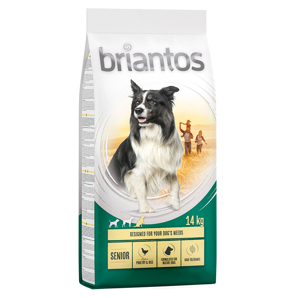 1kg Briantos Senior szárnyas & rizs száraz kutyatáp