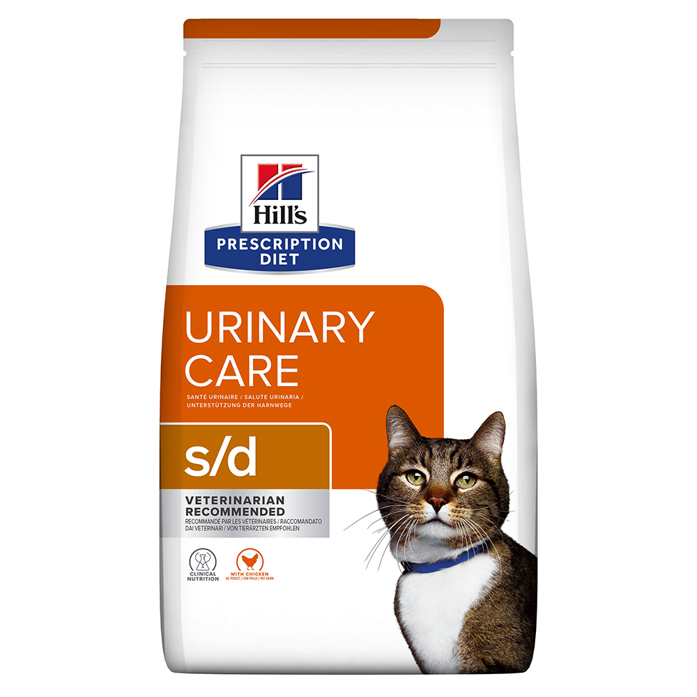 2x3kg Hill's Prescription Diet Feline száraz macskatáp- s/d Urinary Care csirke (2 x 3 kg)